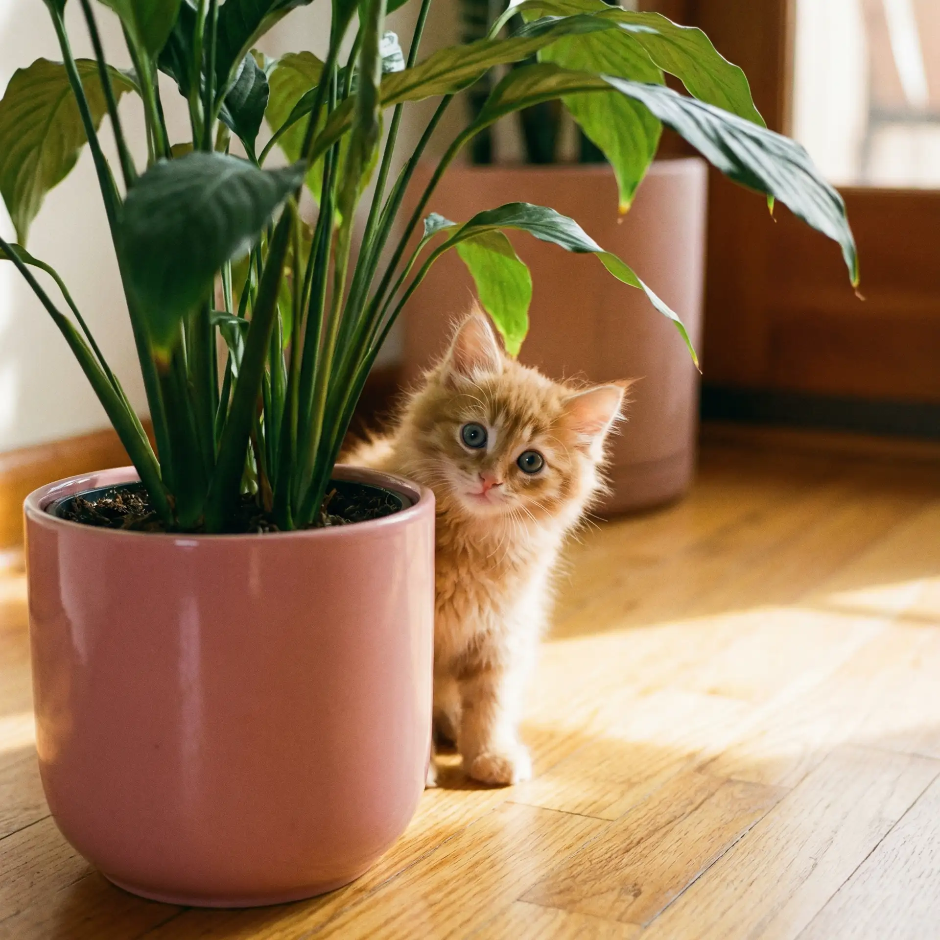 小猫从花盆后探头 - 波多野结衣 ol